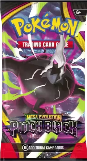 Pitch Black Sleeved Booster Pack